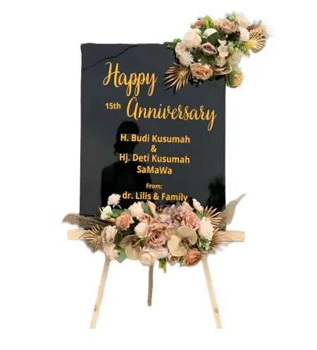 Papan Bunga Akrilik Kejambon